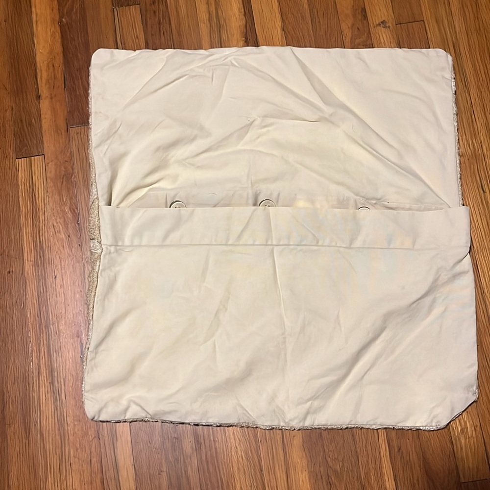 Pottery Barn beaded embroidered pillowcase - Picture 3 of 6